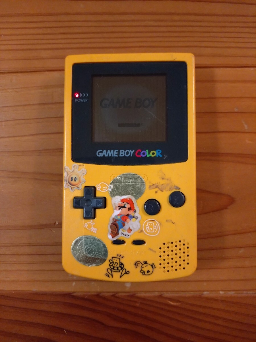 ジャンク品 ゲームボーイカラー本体のみ
