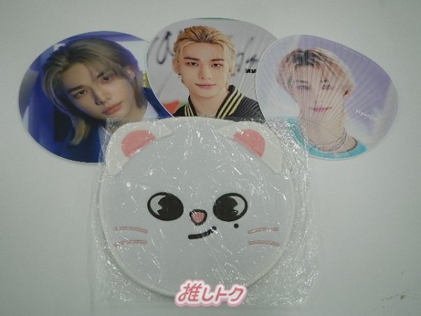 Stray Kids HYUNJIN グッズセット ヒョンジン Jiniret ジニレット うちわケース うちわ3枚 [難小]