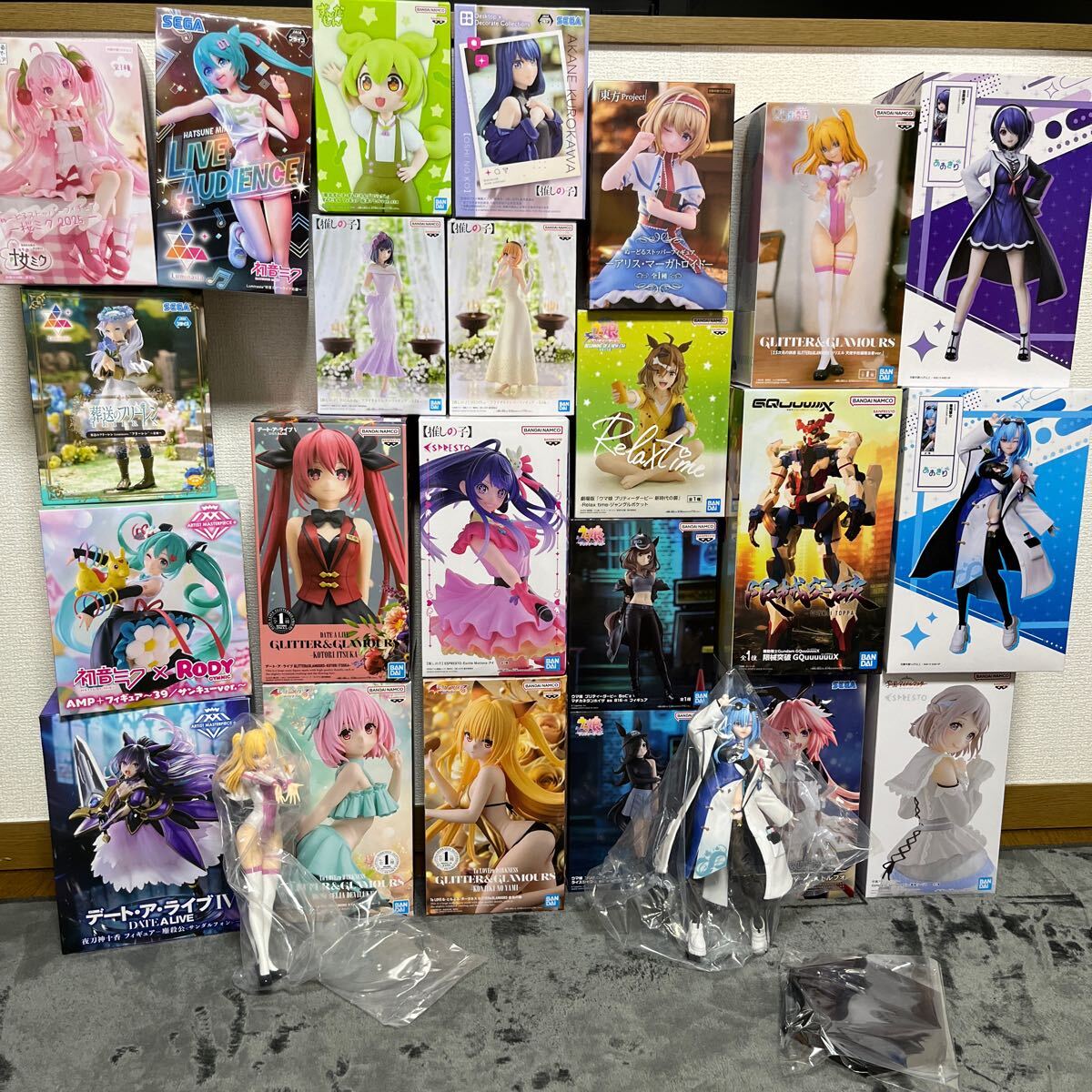 プライズ　フィギュア　まとめ売り　初音ミク　デート・ア・ライブ　推しの子　ウマ娘　あおぎり高校　アイドルマスター