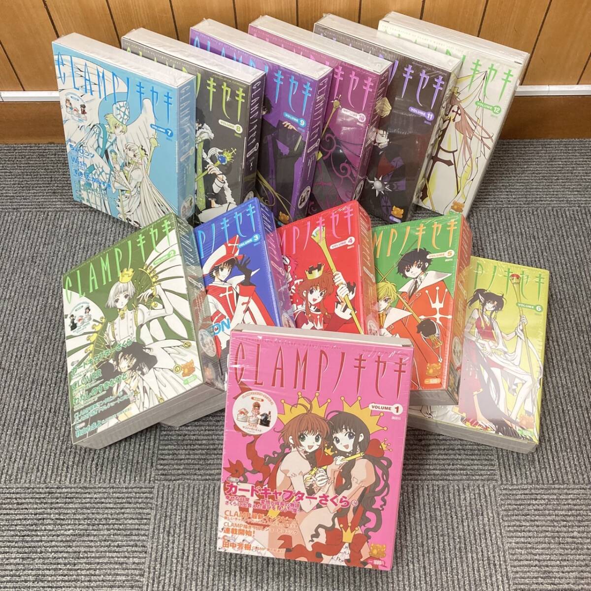 CLAMPノキセキ vol.1～12 まとめセット 冊子＋特別付録 キャラクターチェスピース付き＋全巻購入特典 キャラクターチェスピース付き