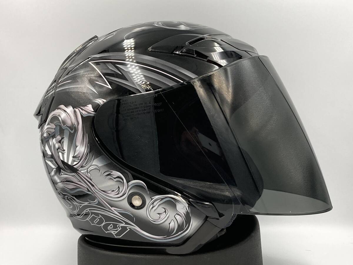 SHOEI ショウエイ J-Force3 Jフォース3 BLITZER ブリッツァー ジェット ヘルメット Lサイズ セミスモーク付き!! 超美品!! J-フォース3