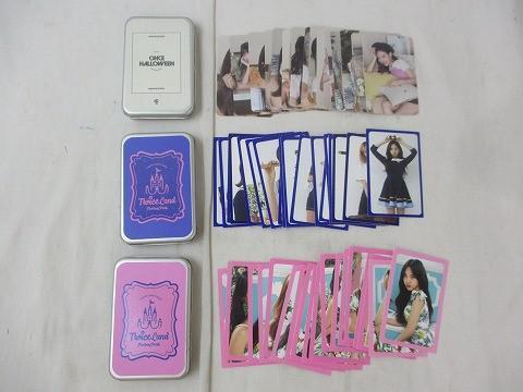 【同梱可】中古品 韓流 TWICE ONCE HALLOWEEN TWICE LAND トレカ54枚 等 グッズセット