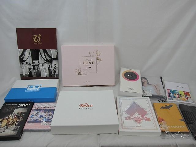 【同梱可】中古品 韓流 TWICE DVD LAND THE OPENING ENCORE ペンライト 等 グッズセット