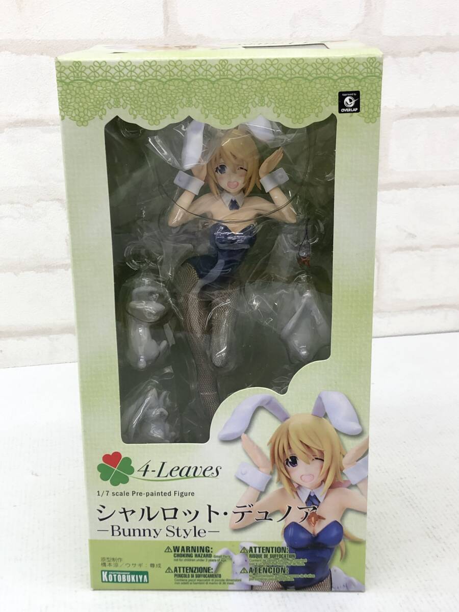 T250701-10O/ 未開封 IS〈インフィニット・ストラトス〉 シャルロット・デュノア 4-Leaves Bunny Style 1/7 完成品フィギュア[コトブキヤ]