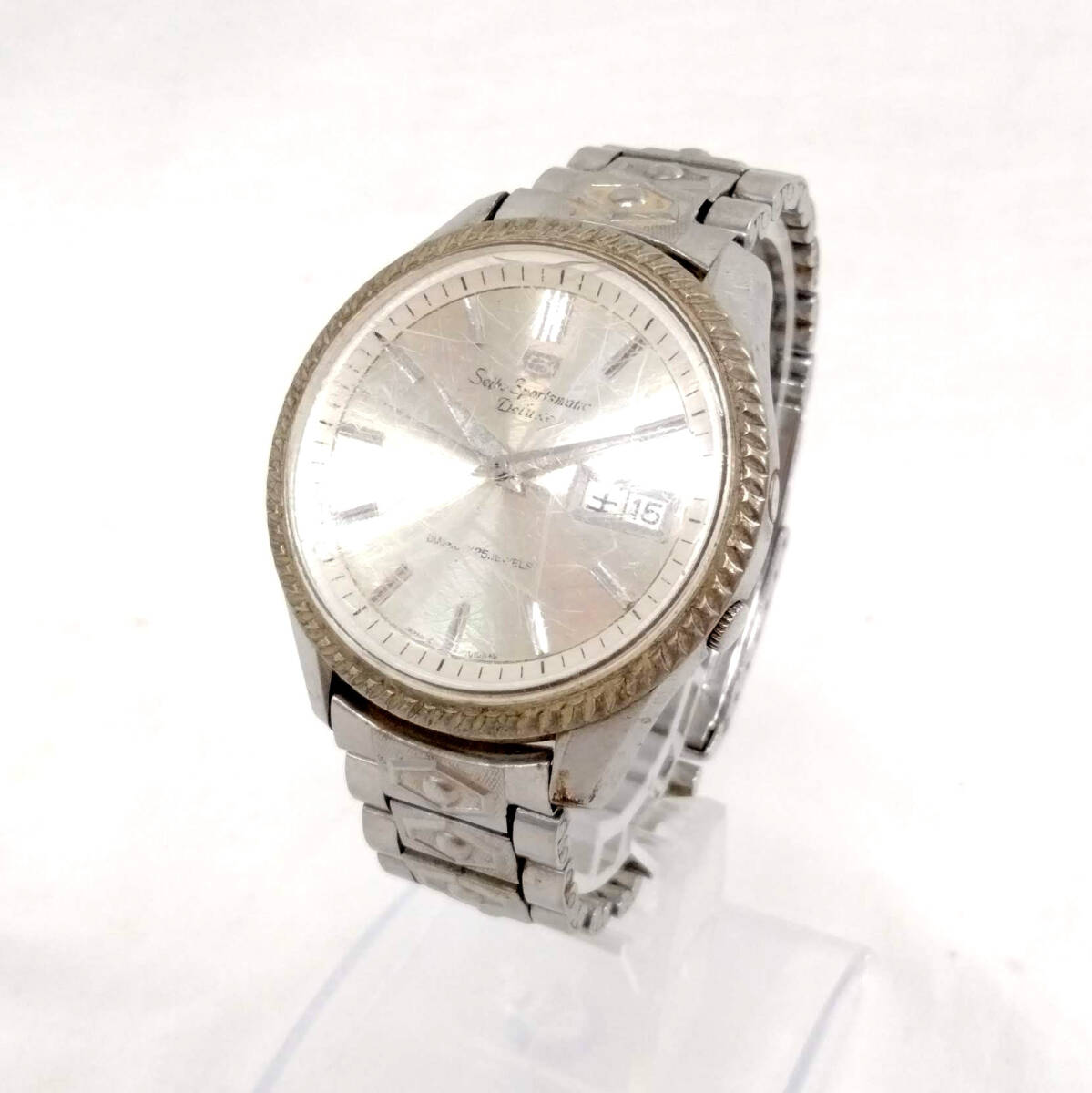 SEIKO セイコー5 7619-7040 スポーツマチック デラックス 自動巻き 腕時計 25石