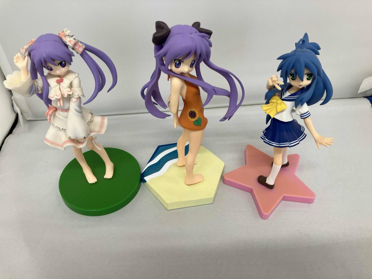 ジャンク らきすたフィギュアセット【汚れ、塗装ダメージ有り】