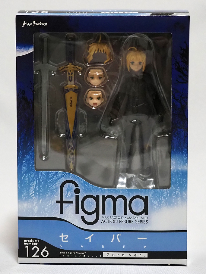 [1円～]og504★未開封 マックスファクトリー figma 0126 Fate/Zero セイバー Zero ver.★