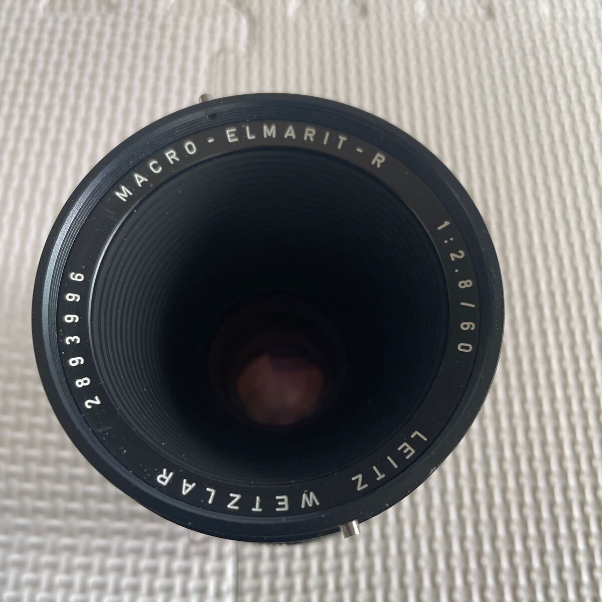 LEITZ WETZLARカメラレンズ　MACRO-ELMARIT-R 1:2.8/60ドイツ製　旧家蔵出し品709