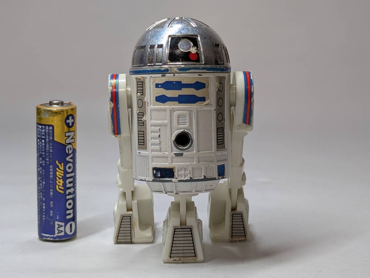 タカラ スターウォーズ アールツーディーツー STARWARS R2-D2 ミニメタル MMシリーズ 超合金 1978年 当時物 オールドケナー 4008