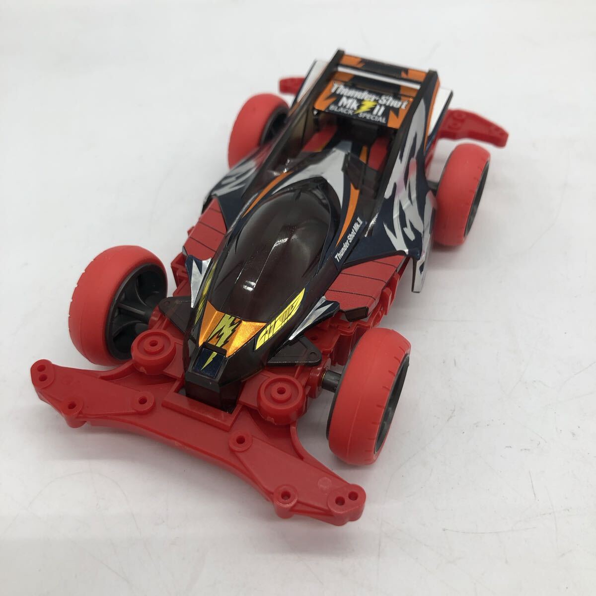 8RR55必見! プラモデル タミヤ 1/32 サンダーショットMk.Ⅱ ブラックスペシャル 特別限定モデル ミニ四駆PROシリーズ 完成品 中古品