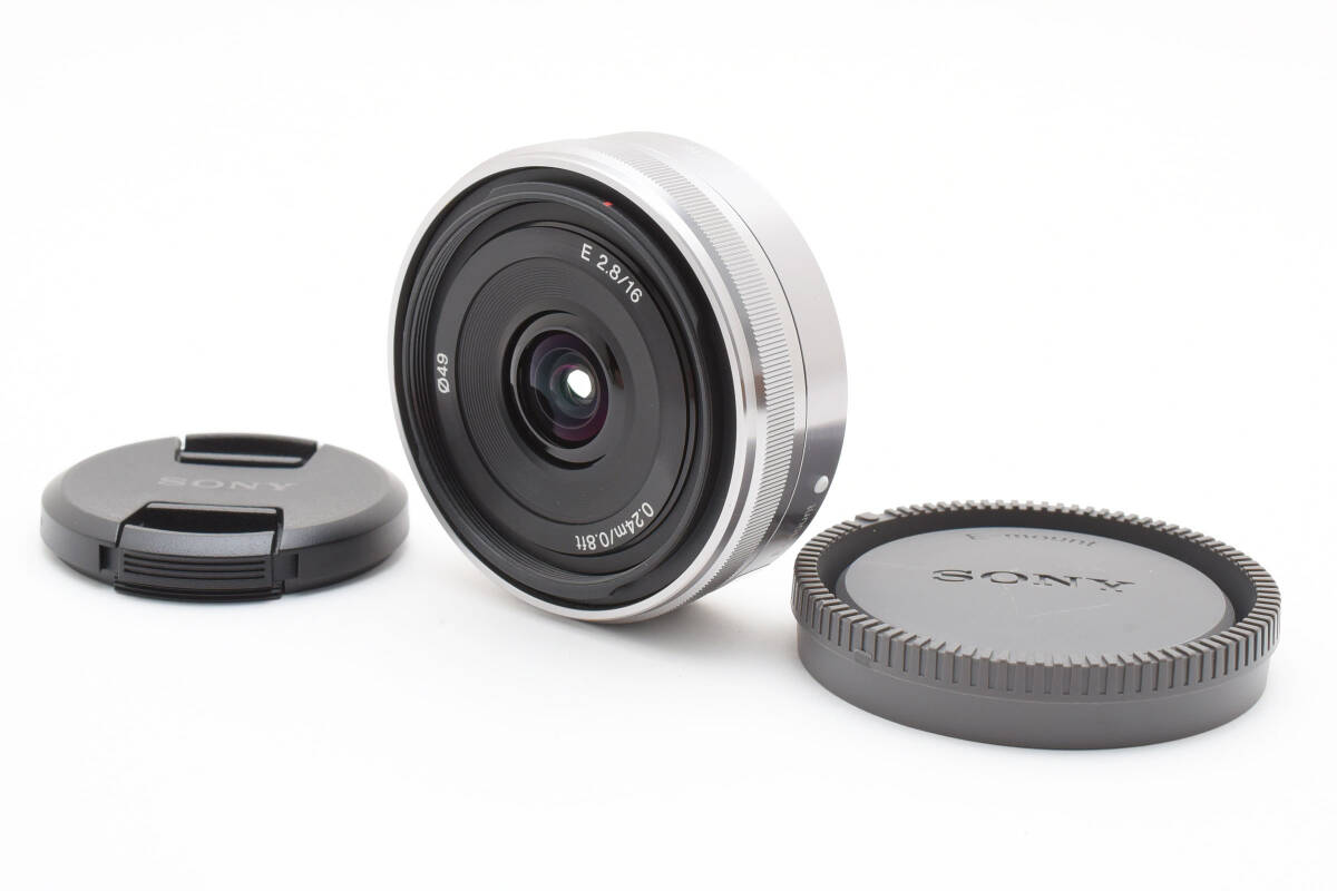 【完動美品】ソニー SONY E 16mm f2.8 SEL16F28 
