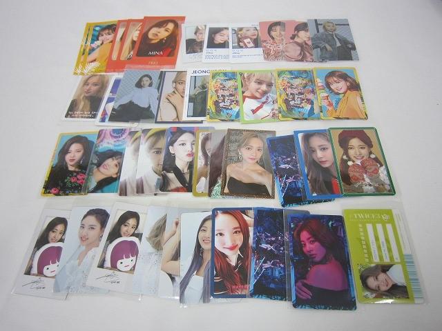 【同梱可】中古品 韓流 TWICE サナ 他 トレカ ステッカー 30枚以上 等 グッズセット