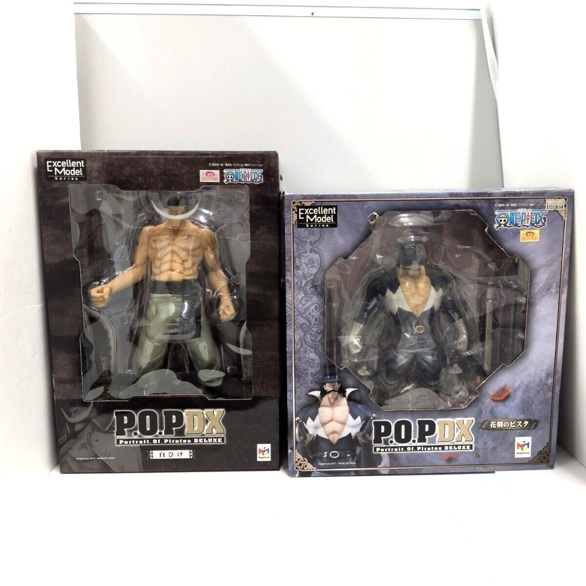 140/274■１円〜 メガハウス POP DX 白ひげ エドワードニューゲート＆花剣のビスタ 2点まとめセット ワンピース