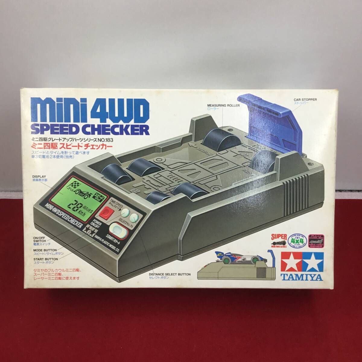 TAMIYA タミヤ ミニ四駆 スピードチェッカー 速度計 15183 通電確認 動作未確認 中古品