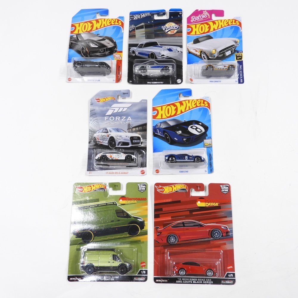 Hot Wheels ホットウィール まとめ売り #804070 メルセデスベンツ クーペ フォード アウディ シボレー ミニカー
