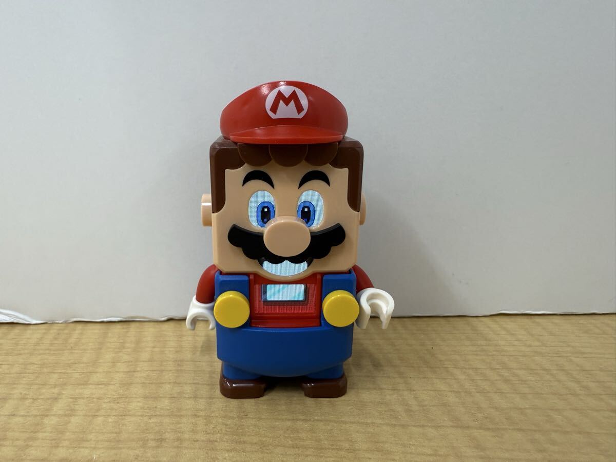nC コンパクト レゴ マリオ LEGO スーパーマリオ SUPERMARIO ※通電のみ確認、電池おまけ、傷や汚れあり、長期保管品、現状品
