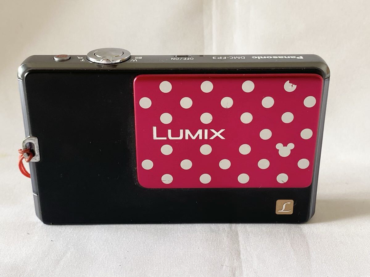 9K087 Panasonic パナソニック LUMIX ルミックス DMC-FP3 ディズニーモデル コンパクトデジタルカメラ デジカメ