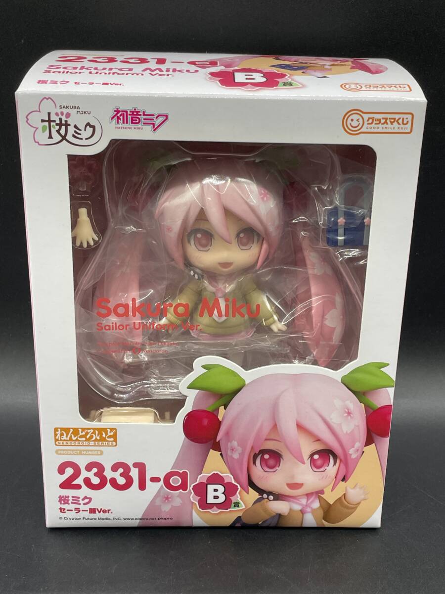 ★【同梱不可】未開封品 グッスマくじ 桜ミク“2024” B賞 2331-α 桜ミク セーラー服Ver.
