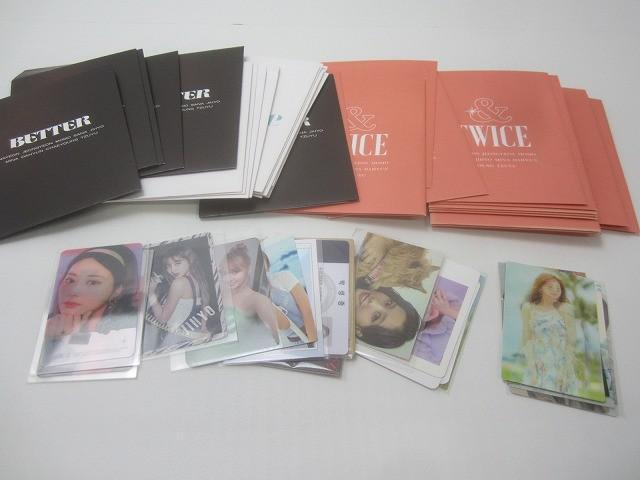 中古品 韓流 TWICE モモ ミナ サナ BETTER 他 トレカ 64枚 グッズセット