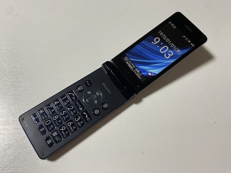 IW959 docomo SH-02L 8GB ブラック