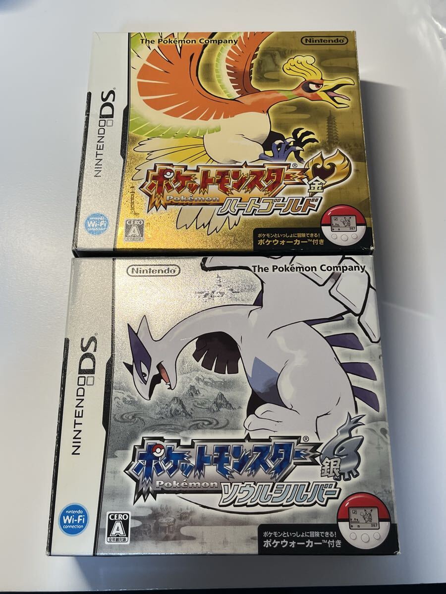 DSソフト ポケットモンスター ハートゴールド ソウルシルバー