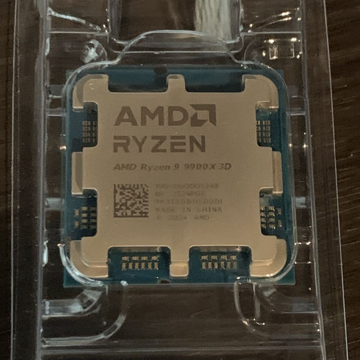 AMD Ryzen9 9900X3D 動作未確認