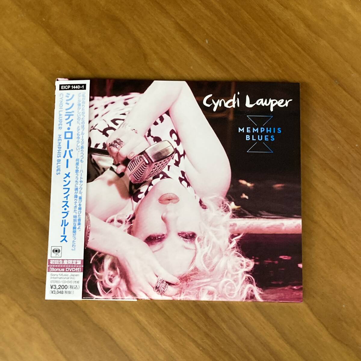 PR13370 CD *Cyndi Lauper* Memphis Blues 紙ジャケDVD付