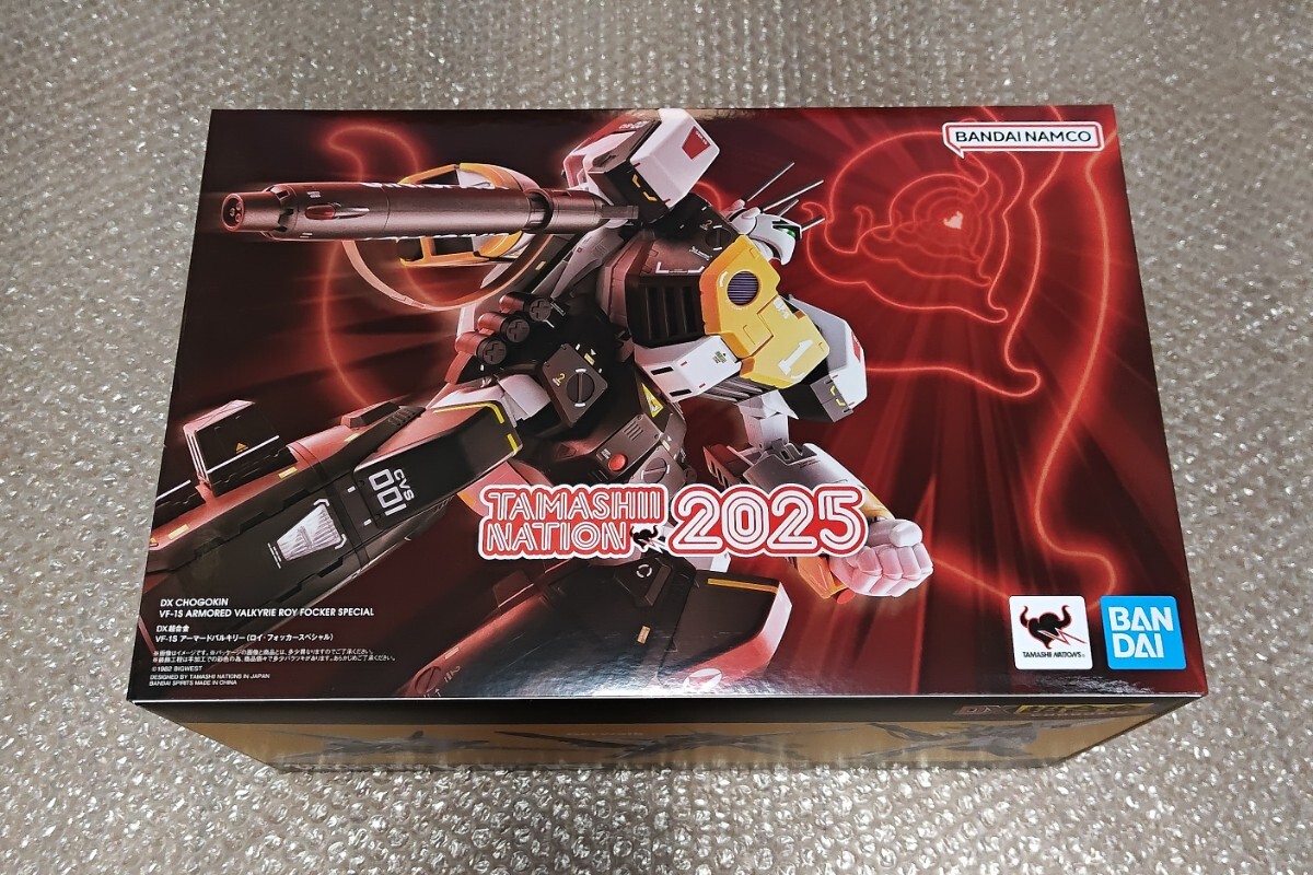 DX超合金 VF-1S アーマードバルキリー（ロイ・フォッカースペシャル）　魂ネイション2025開催記念商品　プレミアムバンダイ