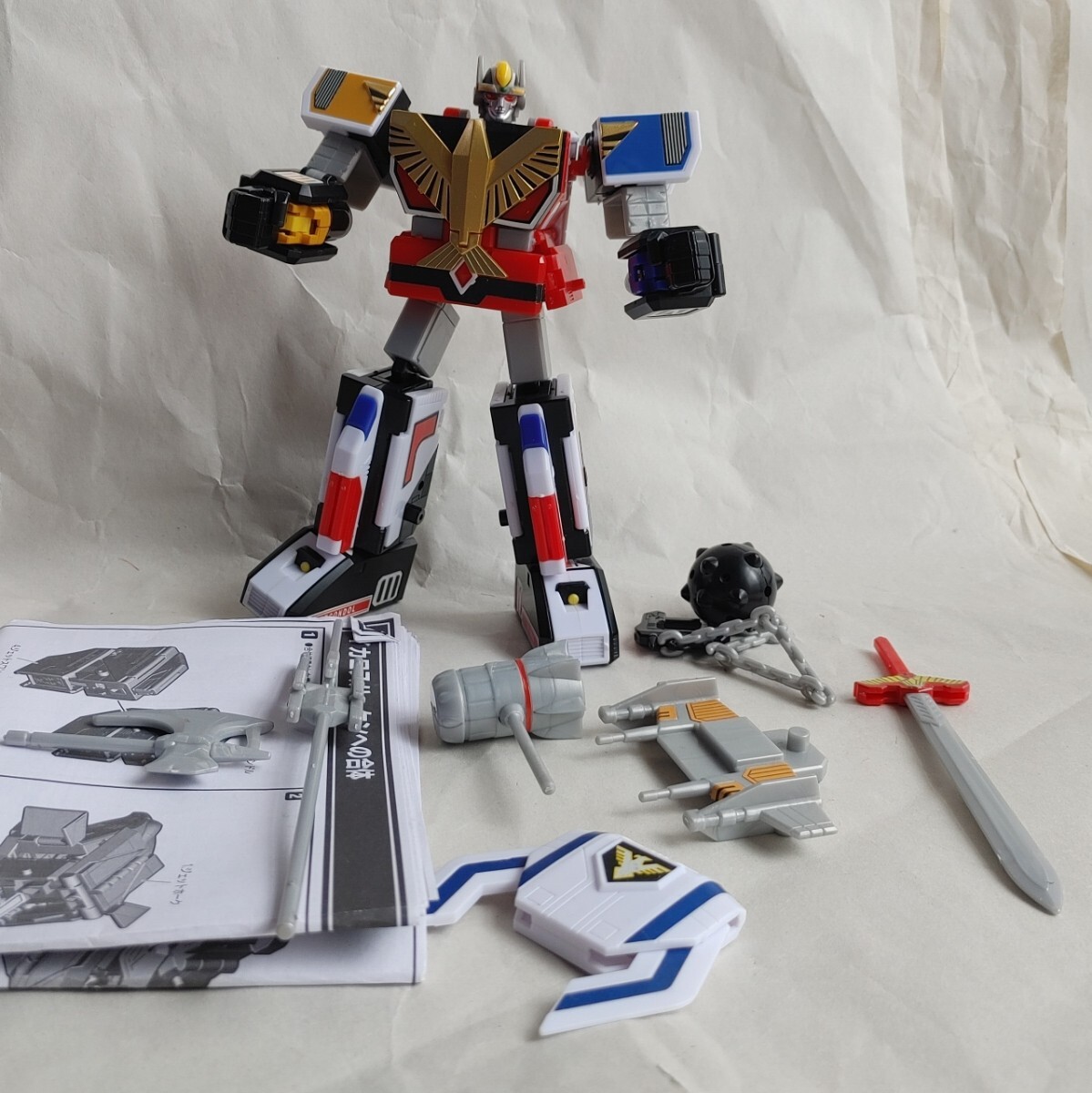 バンダイ スーパーミニプラ 鳥人戦隊ジェットマン 天空合体 ジェットイカロス 全5種類 セット