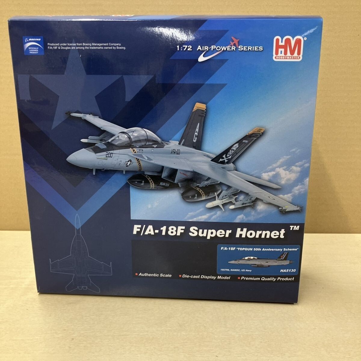 L049-NG18-46 ホビーマスター製 Hobby Master 1/72スケールF/A-18Fスーパーホーネット ダイキャスト製ディスプレイモデル 軍用機 NA
