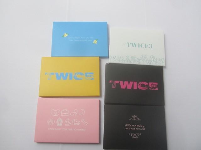 韓流 TWICE DOME TOUR 2019 ＃Dreaday 等 会場限定 トレカ 60枚 グッズセット 中古品
