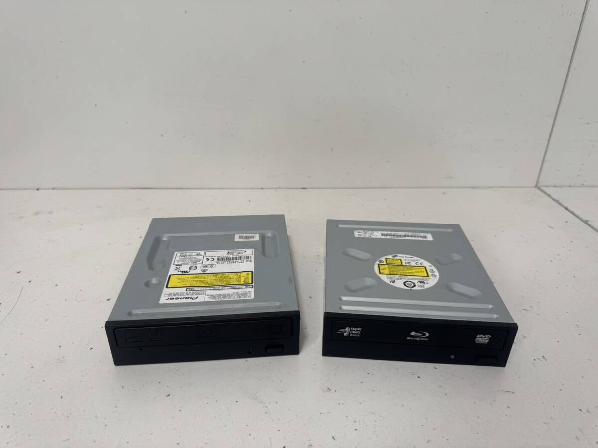 【パイオニア 内蔵 Blu-ray マルチドライブブルーレイ BDR-209BK 本体 / LG BH16NS58 ブルーレイドライブ 本体 ２個セット】