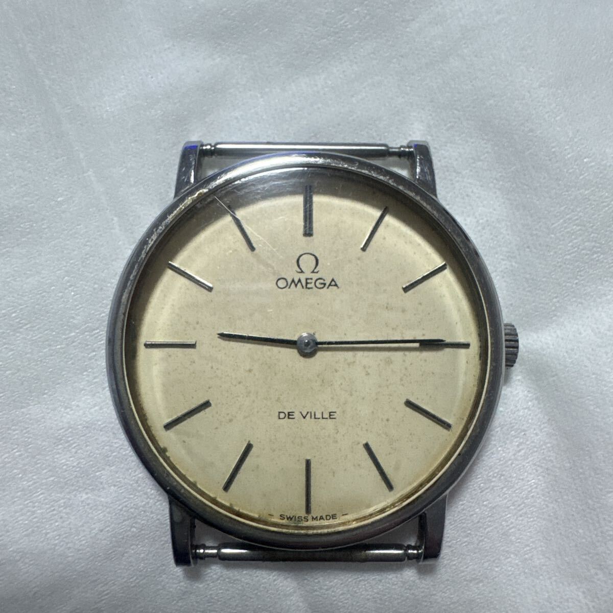 オメガ デビル 111.0140 手巻き ジャンク品 OMEGAメンズヴィンテージウォッチ DE VILLE