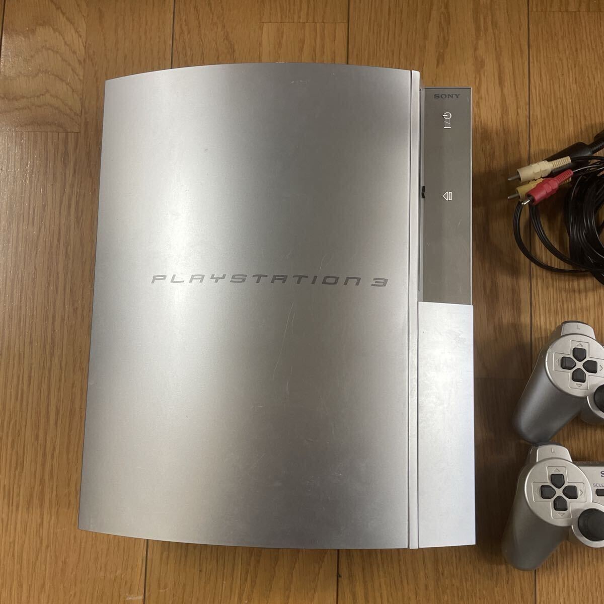 ③T0208201 PlayStation3 本体 コントローラー2個付き