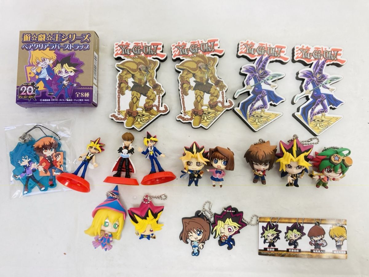 遊戯王 グッズ セット キャラとる ペアクリアラバーストラップ ワンコイングランデ るかっぷ まとめ SD-260107306