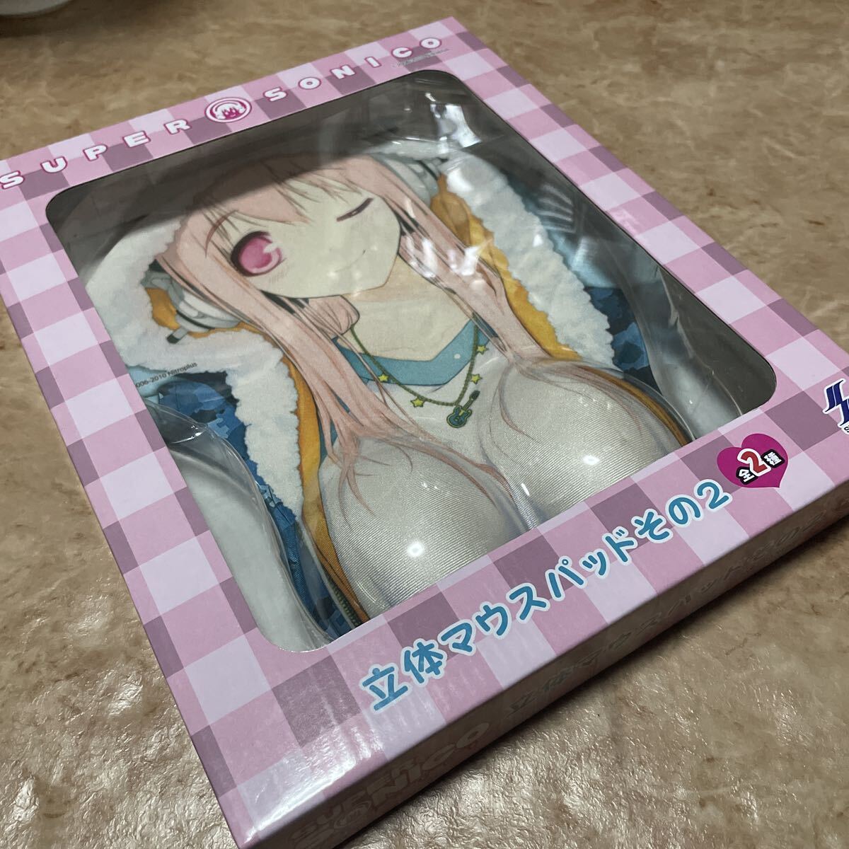 2010年当時もの！すーぱーそに子 おっぱいマウスパッド 立体マウスパッド100円〜最落無し新品未使用品　26