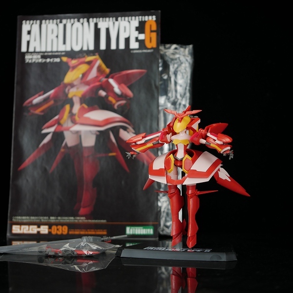 ■送料無料 オマケ要素あり コトブキヤ 1/144 スーパーロボット大戦OG フェアリオン・タイプG 素組完成品