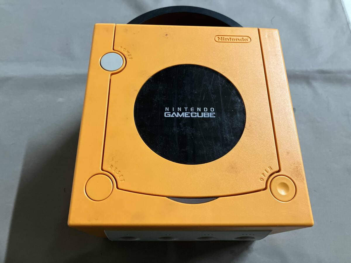 ジャンク ニンテンドー ゲームキューブ本体 オレンジ