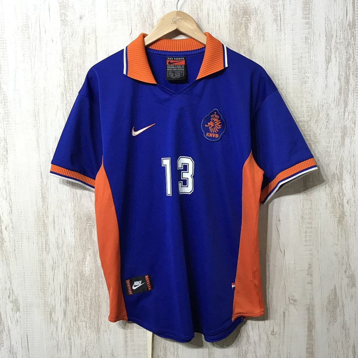 294☆【サッカー オランダ代表 チームシャツ】NIKE ナイキ L