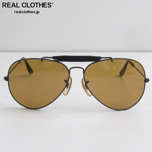 B&L RAY-BAN/レイバン CHROMAX/クロマックス AVIATOR/アビエーター ヴィンテージ サングラス/アイウェア W1666 /000