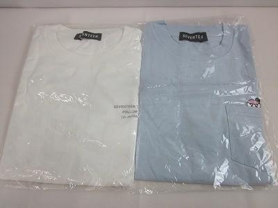 未開封 韓流 SEVENTEEN FOLLOW ボンボンイ Tシャツ Lサイズ 2点 グッズセット