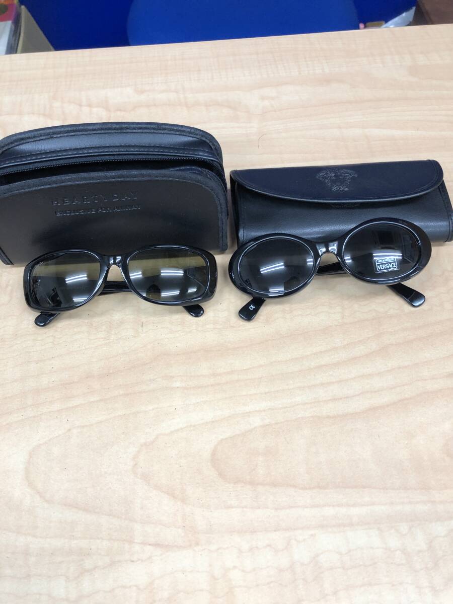 ヴェルサーチ　レイバン　サングラス　2点おまとめ　中古品