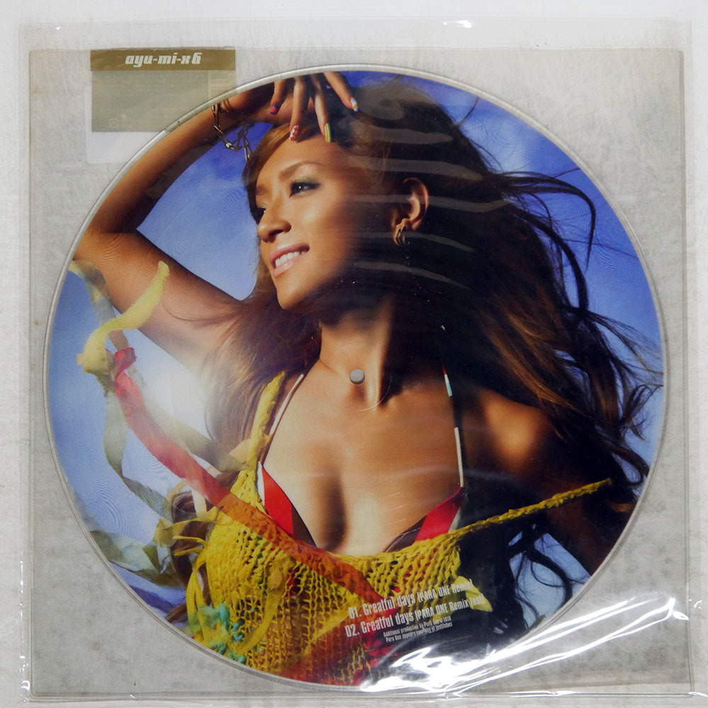 ピクチャー盤 国内盤 浜崎あゆみ/STARTIN’ / GREATFUL DAYS (AYU-MI-X 6)/RHYTHM REPUBLIC RR1288526 12