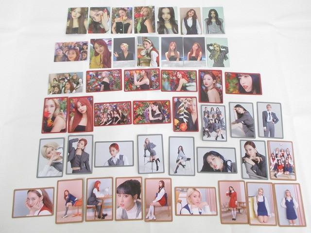 韓流 TWICE ツウィ ミナ サナ 他 Eyes wide open トレカ 45枚 グッズセット 中古品