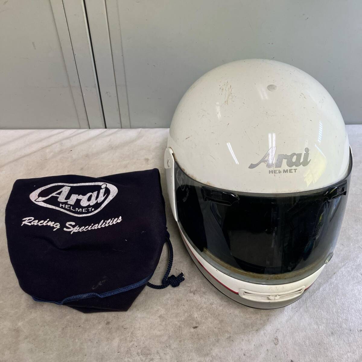 Arai アライ フルフェイスヘルメット FT SNELL 85 57-58cm Mサイズ ヴィンテージ ※ジャンク品 その他品目 n26040146