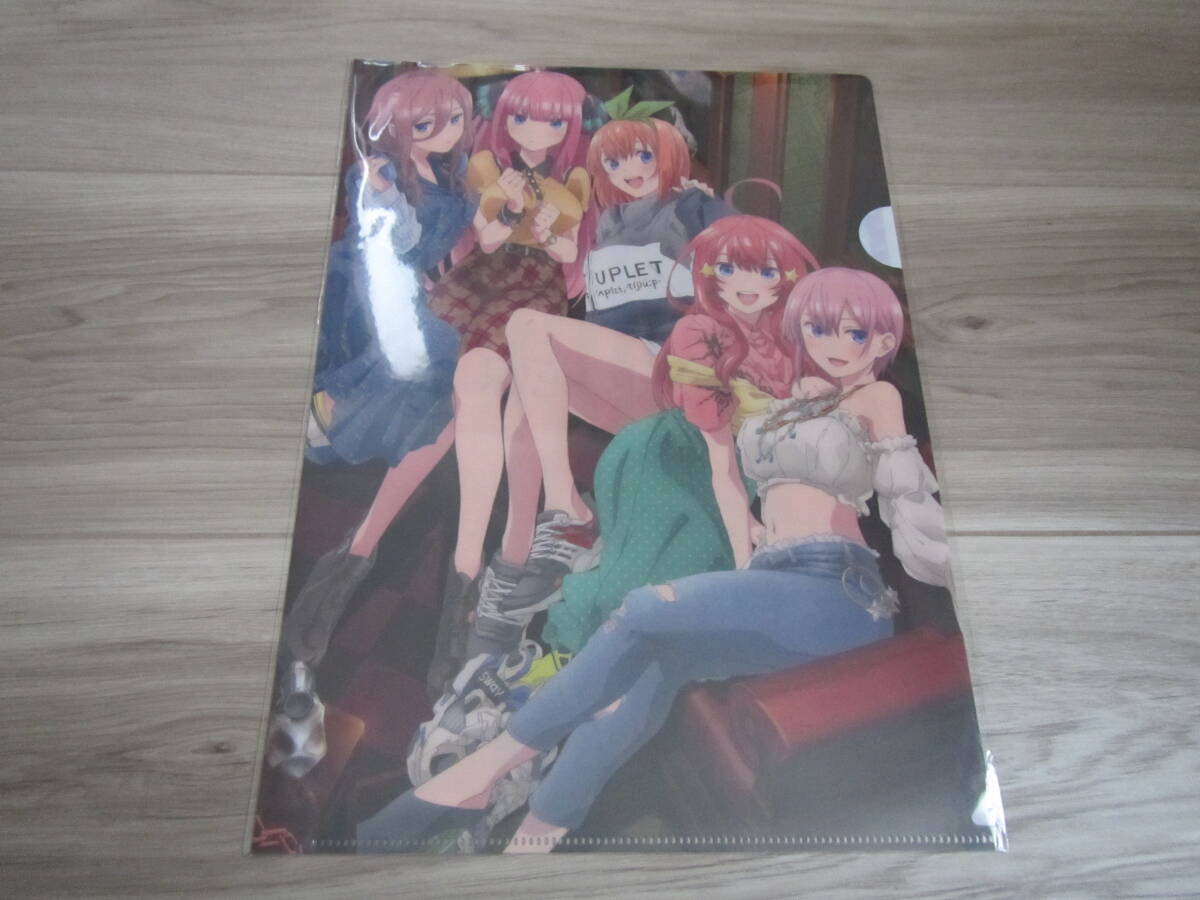 【N-02】五等分の花嫁　A4　クリアファイル　アニメ　コミック　グッズ　文房具　美少女　☆同梱可　04