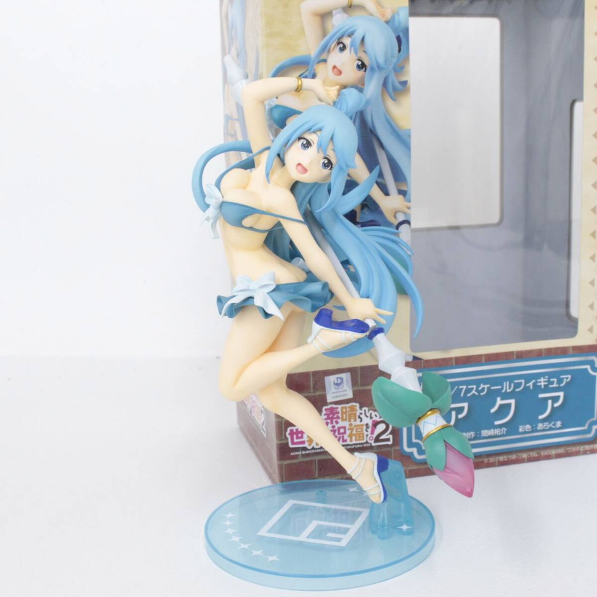 【GLB】中古 アクア(水着)「この素晴らしい世界に祝福を!2」1/7ABS＆PVC製塗装済み完成品 Phat このすば ,