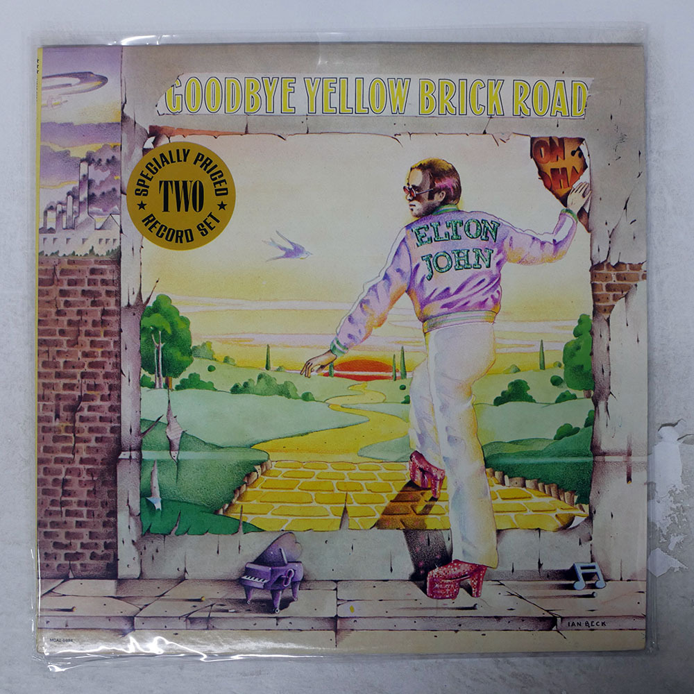 米 US盤 ELTON JOHN/GOODBYE YELLOW BRICK ROAD/MCA MCA26894 LP