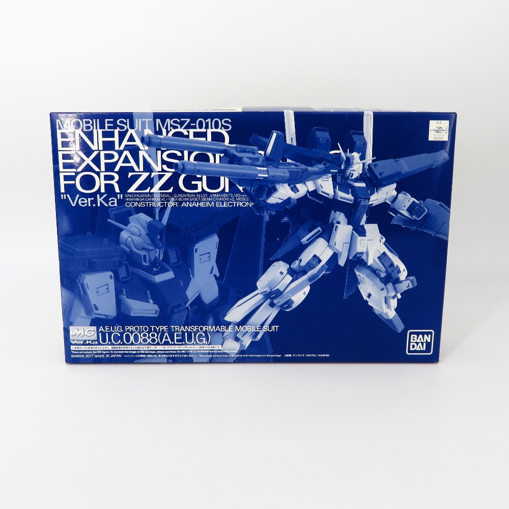1円スタート 1/100 MG MSZ-010 ダブルゼータガンダム Ver.Ka用 強化型拡張パーツ「機動戦士ガンダムZZ」 BANDAI バンダイ プラモ 未組立