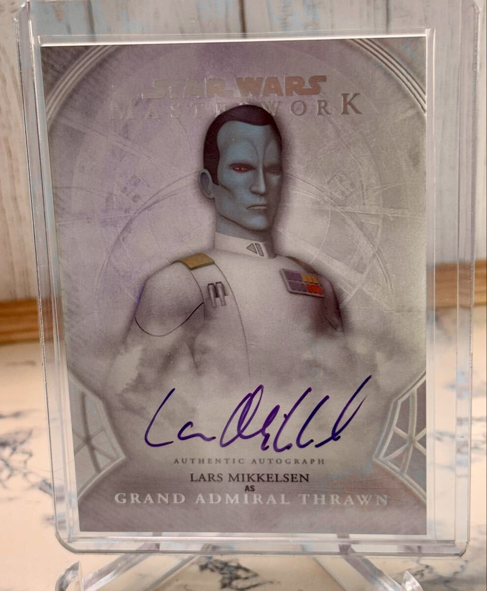 2018 Topps Star Wars Masterwork Auto 直筆サインカード